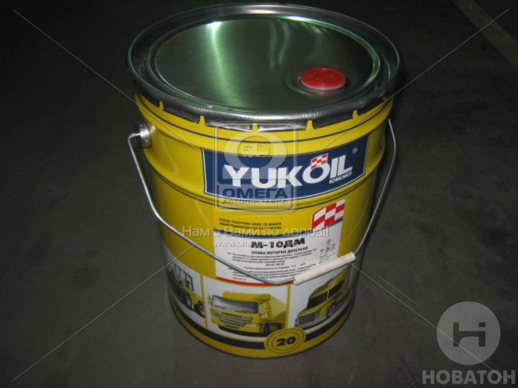 Масло моторное Yukoil М-10ДМ SAE 30 API CD (Ведро 20 л) - фото 