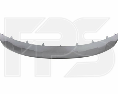 Накладка переднего бампера нижняя серая (металлик) Kia Sorento '15-18 (FPS) - фото 