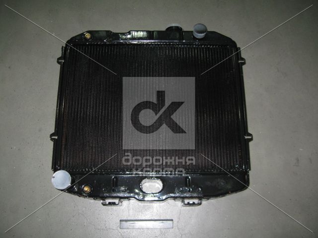 Радиатор охлаждения двигателя (3-х рядный, двигателя ЗМЗ-409) - фото 