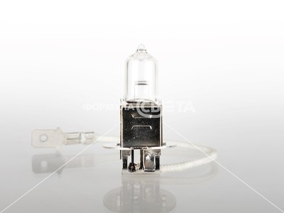 Лампа фарная АКГ 12-55-1 ГАЗ, ВАЗ, ЗИЛ галогеновая H3 РK22 (Формула света) - фото 