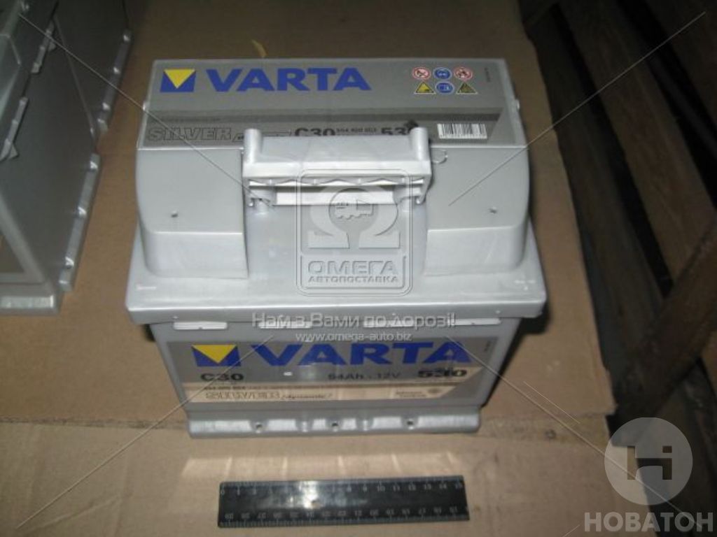 Аккумулятор  54Ah-12v VARTA SD(C30) (207x175x190),R,EN530 554 400 053 - фото 1