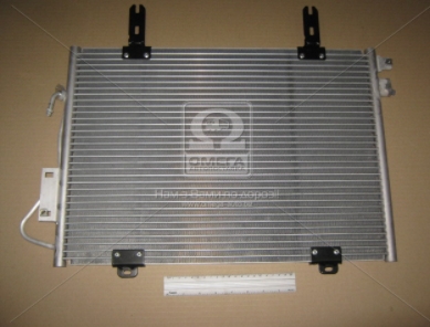 Радиатор кондиционера (конденсор) KANGOO 14i MT/AT 03- (Van Wezel) - фото 