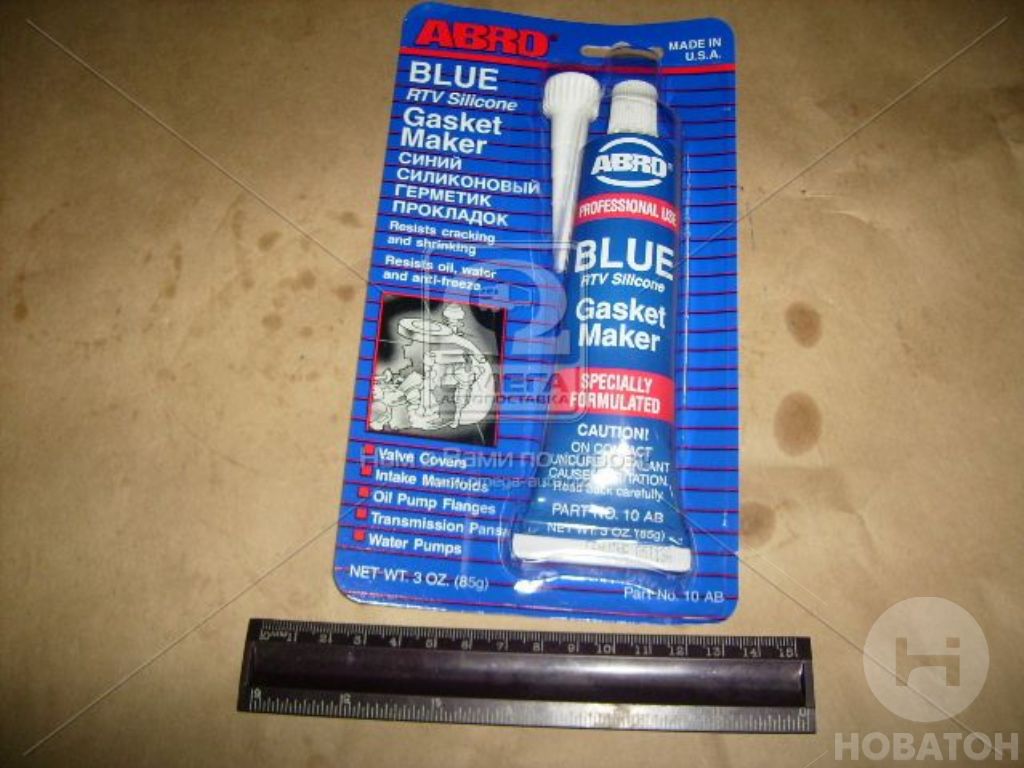 Герметик прокладок 85гр синій <ABRO> - фото 