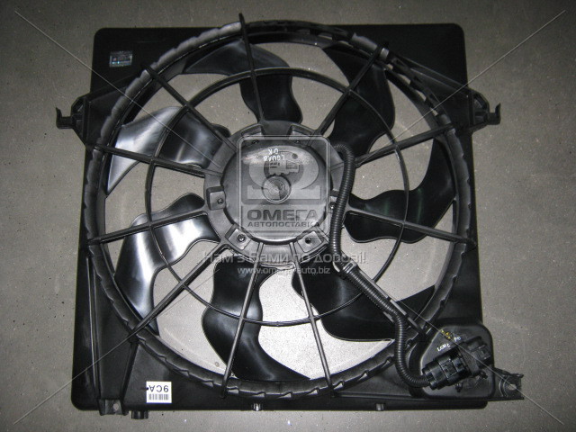 Вентилятор охолодження в зборі HYUNDAI/KIA SANTA FE (12-) (вир-во Mobis) - фото 