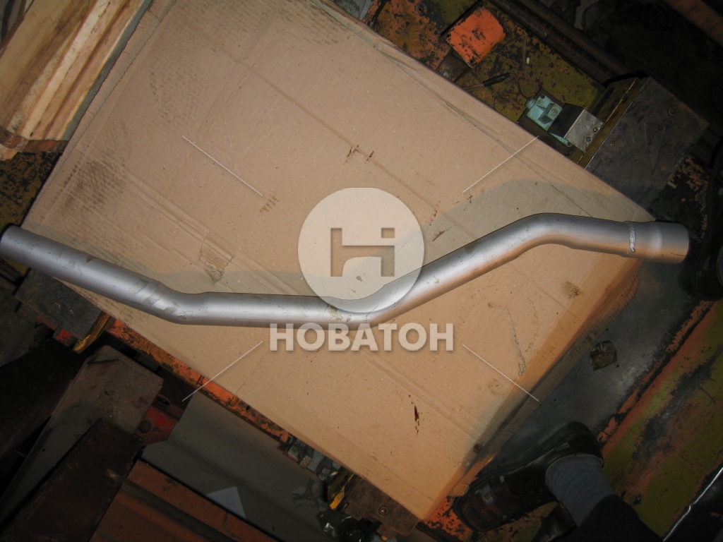 Труба вихлопна ГАЗ 2217, 2752 дв.560 з патрубком (вир-во ГАЗ) - фото 