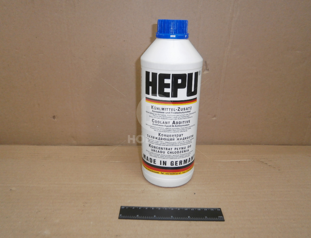 Антифриз HEPU BLUE G11 (-80C) (Канистра 1,5л) - фото 0