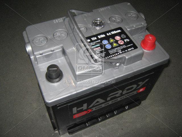 Аккумулятор   62Ah-12v HARDY SP (242x175x190),R,EN510 !КАТ. -10% 5237439850 - фото 
