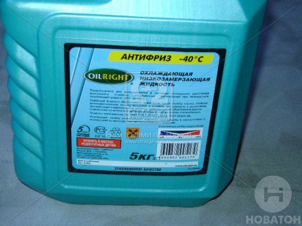 Антифриз OIL RIGHT (зелений) 5кг - фото 