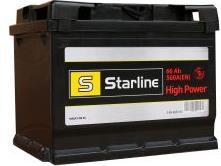 Аккумулятор Starline High Power 66Ah 560En правый + ДШВ: 242x175x190 (Starline) S BH 66R-560 - фото 