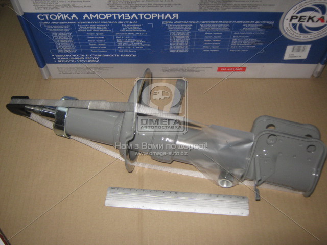 Амортизатор ВАЗ 2108-21099,2113-2115 (стойка левая) газов. (ПЕКАР) - фото 