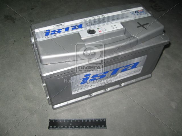 Аккумулятор   90Ah-12v ISTA Standard зал. Евро (352х175х190), R, EN 760 !КАТ. -15% - фото 