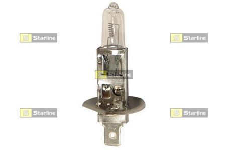 Автомобильная лампа: 12 [В] H1 55W/12V цоколь P14.5s +30% света (Starline) - фото 
