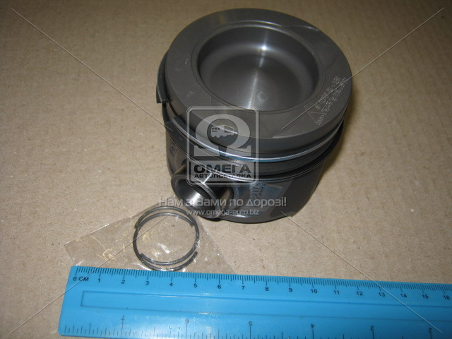 Поршень в комплекте на 1 цилиндр, 2-й ремонт (0,50) (Nural) - фото 
