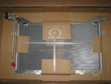 Радіатор кондиціонера MERCEDES E-CLASS W 210 (95-) (вир-во Nissens) - фото 