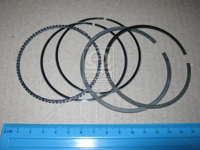 Кільця поршневі VAG 4 Cyl. 76,50 1,2 x 1,5 x 2,5 mm (вир-во SM) - фото 