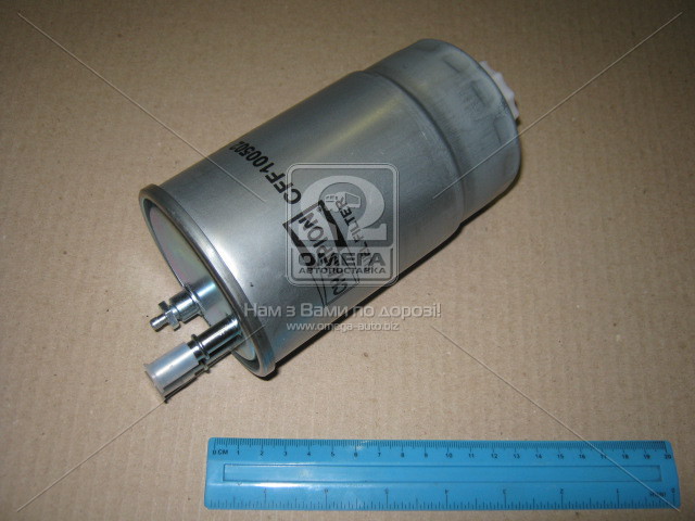 Фильтр топливный FIAT DOBLO 1.3 D, DUCATO 2007 2.0-3.0 JTD 06- (CHAMPION) - фото 