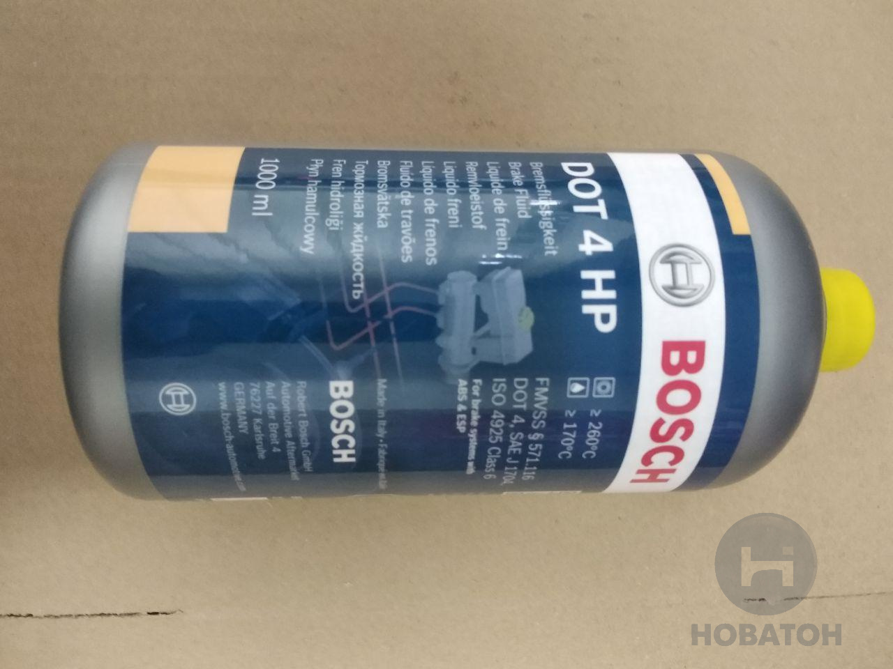 Жидкость торм. DOT4 HP 1L (Bosch) - фото 