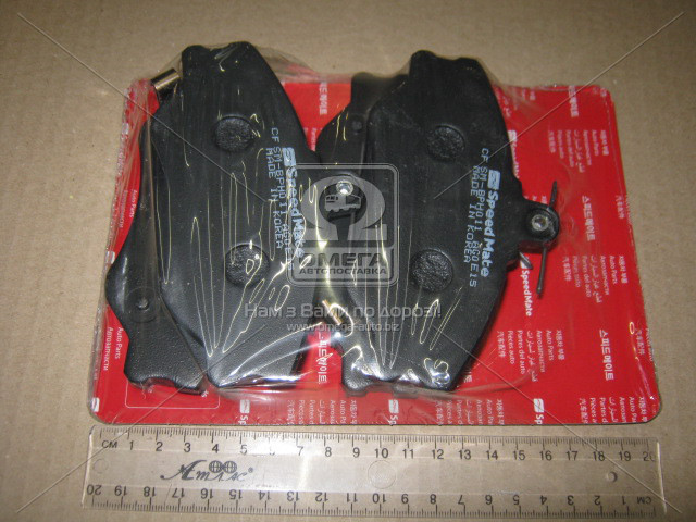 Колодки гальмівні дискові HYUNDAI PORTER передн. (вир-во SPEEDMATE, Korea) - фото 