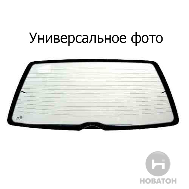 Скло заднє з підігрівом, зелене FIAT	TALENTO	16-21, NISSAN	NV300	16-21, PRIMASTAR	02-14, OPEL	VIVARO	02-19, RENAULT	TRAFIC	02-21 (ARMOURPLATE) - фото 