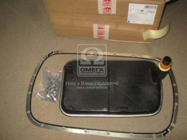 Фильтр масляный АКПП BMW X5 (E53) 00-06 с прокладкой (FEBI) - фото 