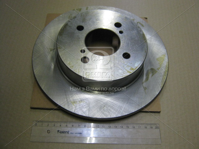 Диск тормозной задний (невентилируемый) (в упаковке два диска, цена указана за один) (REMSA) - фото 