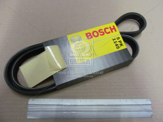 Ремінь п-клинової 5pk1145 (вир-во Bosch) - фото 0