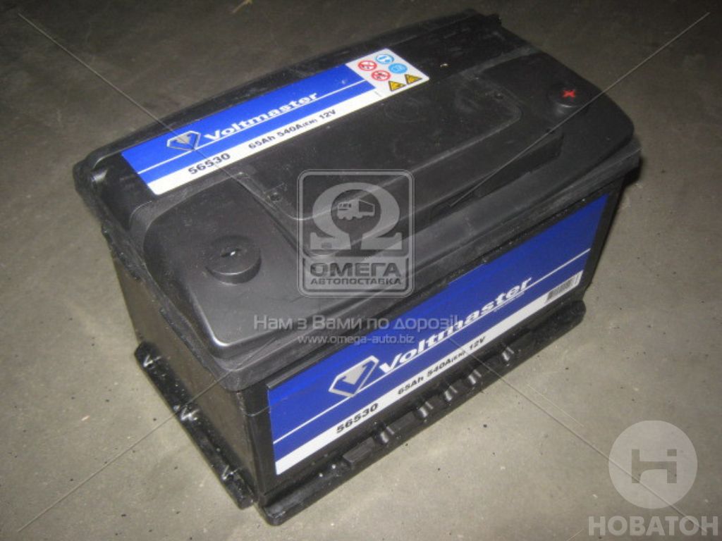 Аккумулятор  65Ah-12v VOLTMASTER (278х175х175),R,EN540 EXIDE TECHNOLOGIES S.A. 56530 - фото 