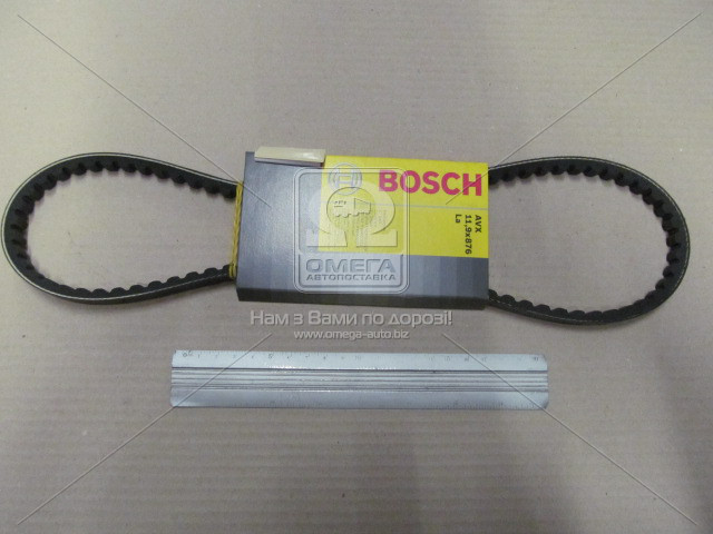 Ремінь клиновий 11.9x876 (вир-во Bosch) - фото 