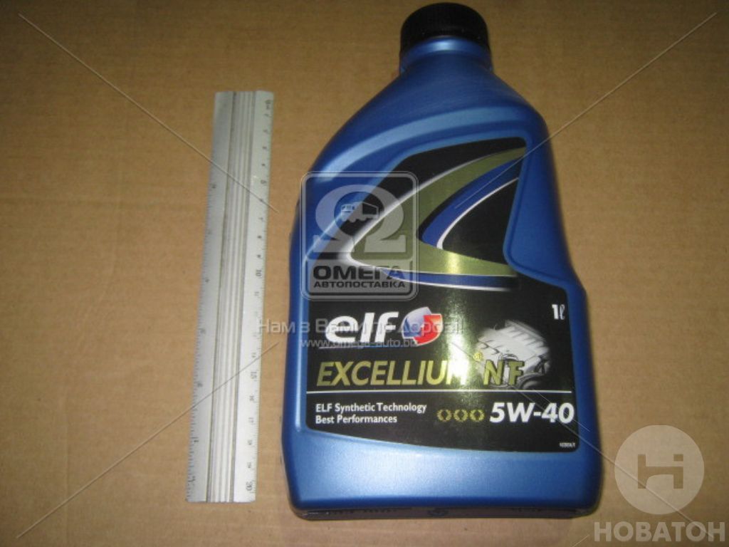 Масло моторное ELF Excellium NF 5w40 (Канистра 1л) Total Lubrifiants 5w40 - фото 