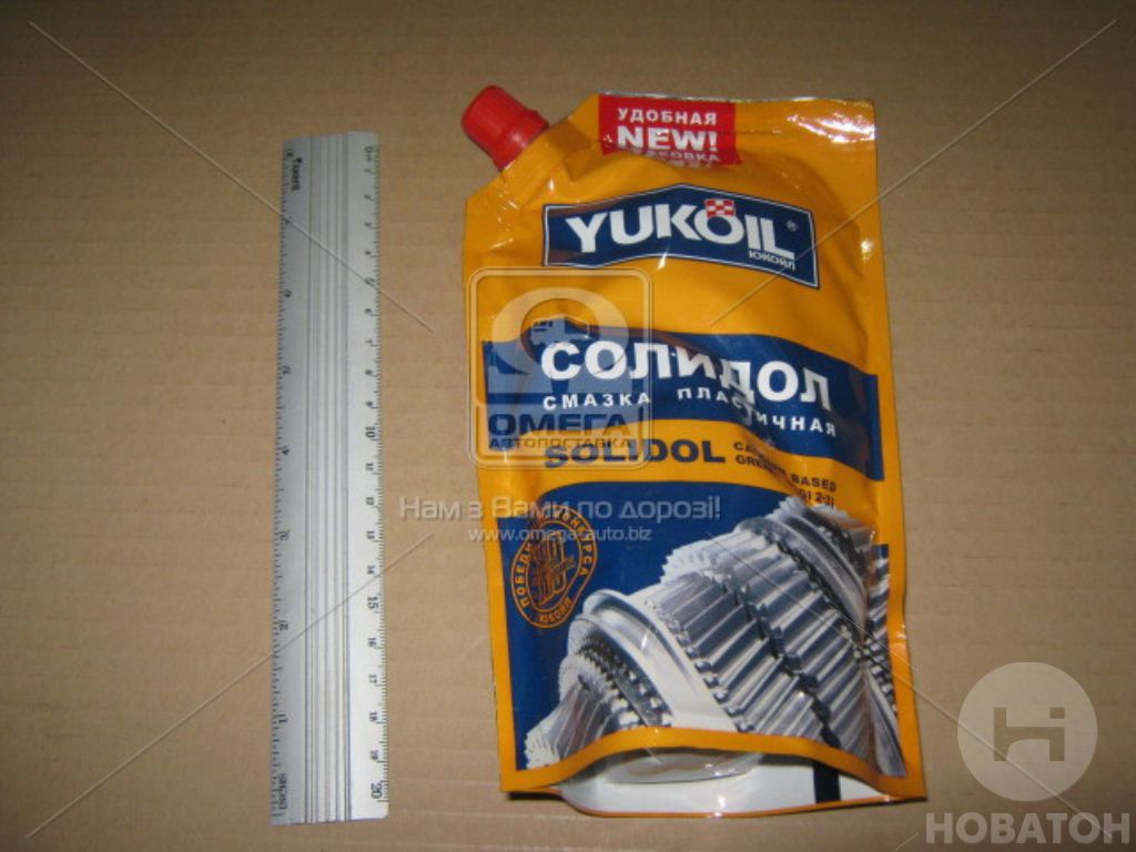Смазка Солидол жировой NLGI 2-3 Yukoil (дой-пак 0,375кг) СП Юкойл ООО 4353 - фото 