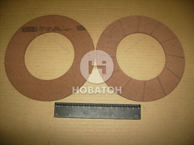 Накладка диска гальмового МТЗ-50, 80,82 (вир-во Трибо) А59.01.201 - фото 