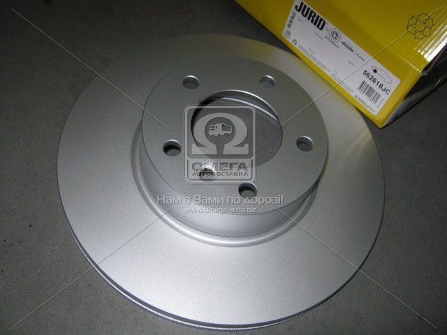 Диск тормозной передний (вентилируемый) (в упаковке два диска, цена указана за один) (Jurid) - фото 