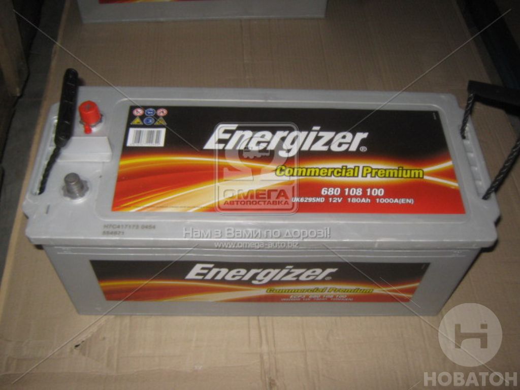 Акумулятор  180Ah-12v Energizer CP (513х223х223), полярність зворотна (3),EN1000 - фото 0