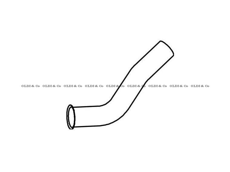 Труба вихлопна (вир-во Dinex) - фото 