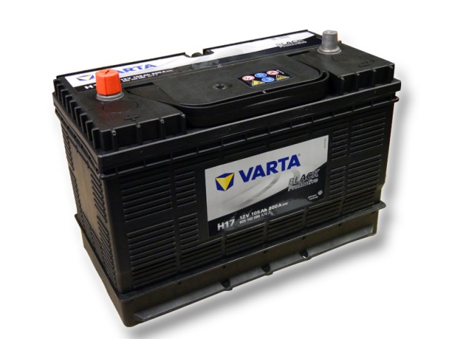 Акумулятор VARTA Black ProMotive H17 6СТ-105Ah (вир-во VARTA) - фото 0
