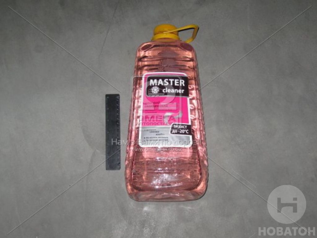 Омивач скла зим. Мaster cleaner -20 Лесна. ягода 4л РОЗПРОДАЖ! Master cleaner 4802663 - фото 1