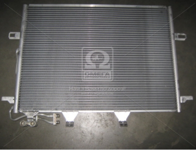 Конденсатор кондиціонера MERCEDES E-CLASS W211 (02-) (вир-во Nissens) - фото 