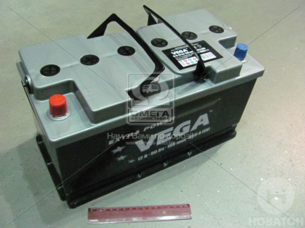 Аккумулятор 90 АЗ-6СТ VEGA залитый (352х175х190) - фото 
