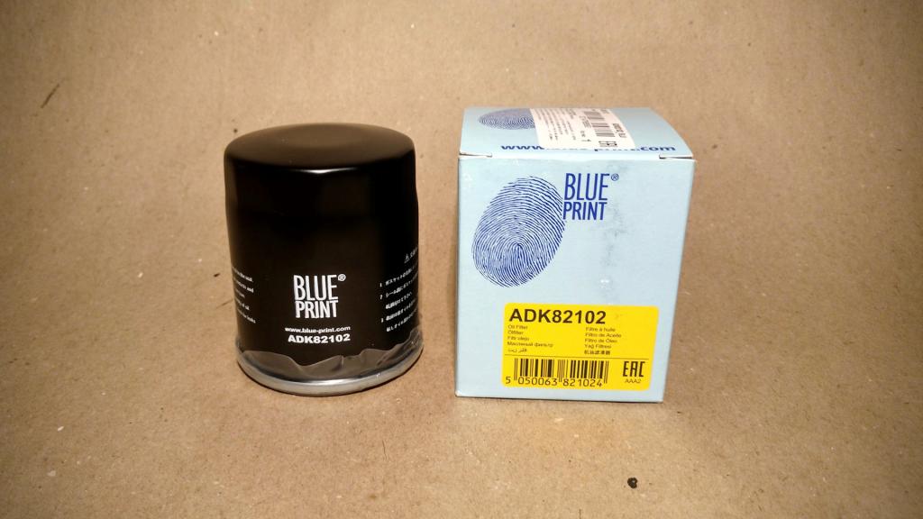 Фильтр масляный (Blue Print) ADK82102 - фото 
