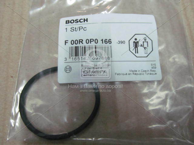 Уплотнительное кольцо ТНВД  (Bosch) BOSCH F00R0P0166 - фото 