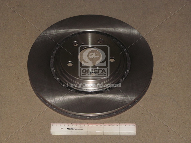 Диск гальмівний TOYOTA RAV4 IV 2.0 2.2 2012-,LEXUS RX350 RX450 2008-передн. (вир-во REMSA) - фото 
