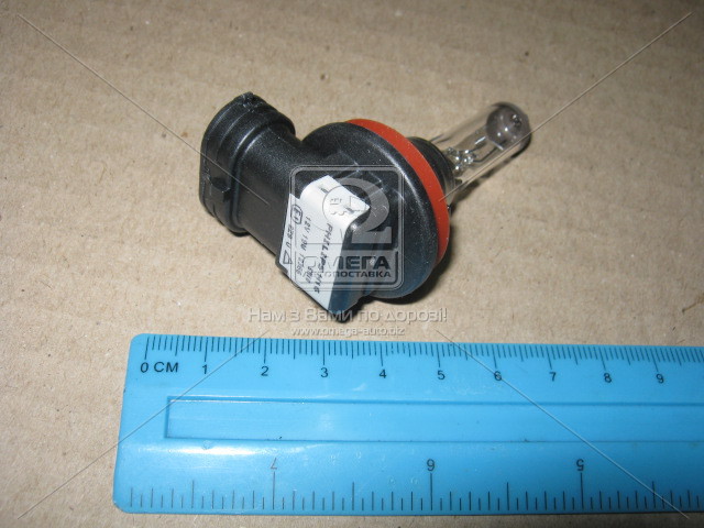 Лампа розжарювання H16 12V 19W PGJ19-3 STANDARD 3200K (вир-во Philips) PHILIPS 12366C1 - фото 