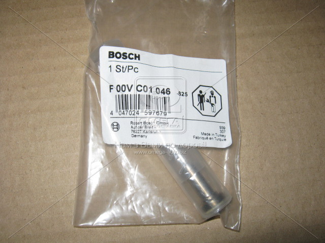 Комплект клапанов, инжектор CR, инжектор CR FIAT DOBLO 1,9 JTD (Bosch) - фото 