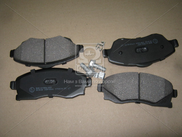 Колодки тормозные передние OPEL CORSA C (F08, F68)  (LPR) 05P1004 - фото 
