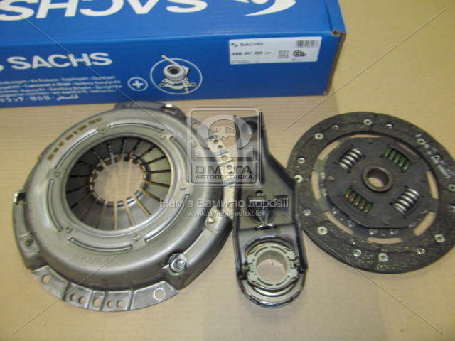 Комплект сцепления Mazda 3 1.6 2004 - 2009 (SACHS) - фото 
