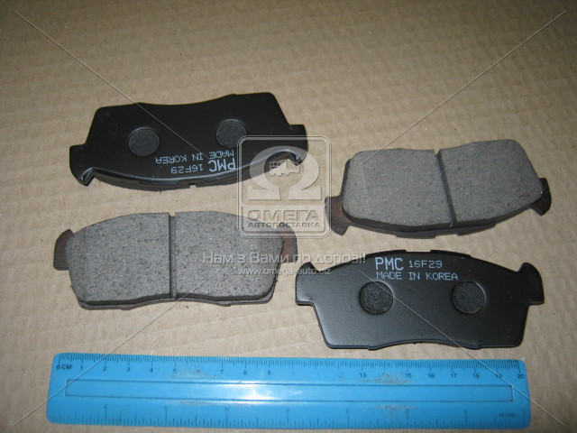 Колодки тормозные передние дисковые SUZUKI   (PARTS-MALL) - фото 