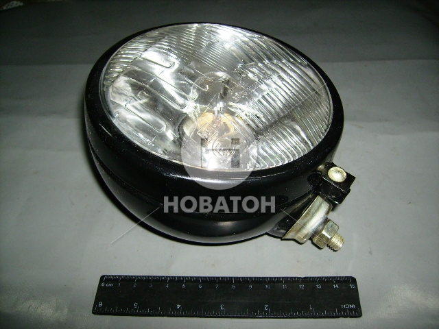 Фара МТЗ,ЮМЗ передняя с лампой в металлическом корпусе (Руслан-Комплект) - фото 