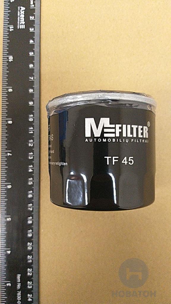 Фільтр масляний двигуна MAZDA, NISSAN, RENAULT (вир-во M-FILTER) M-Filter TF45 - фото 
