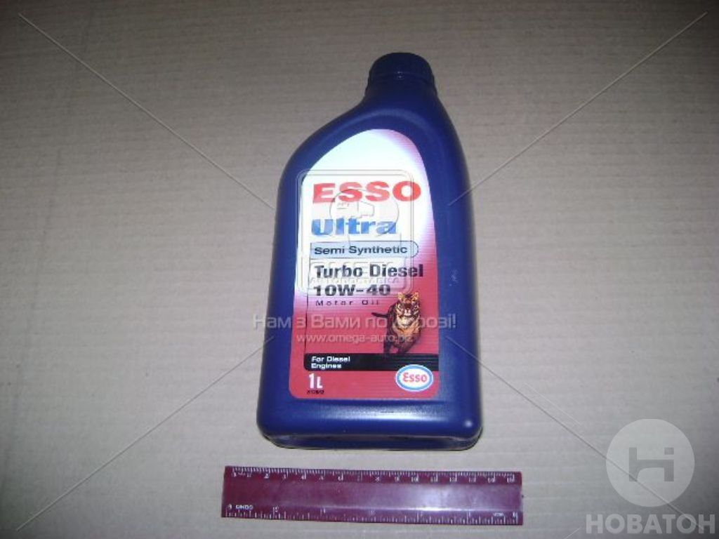 Масло моторное Esso Ultra Turbo Diesel 10W40 API CF (Канистра 1л) - фото 