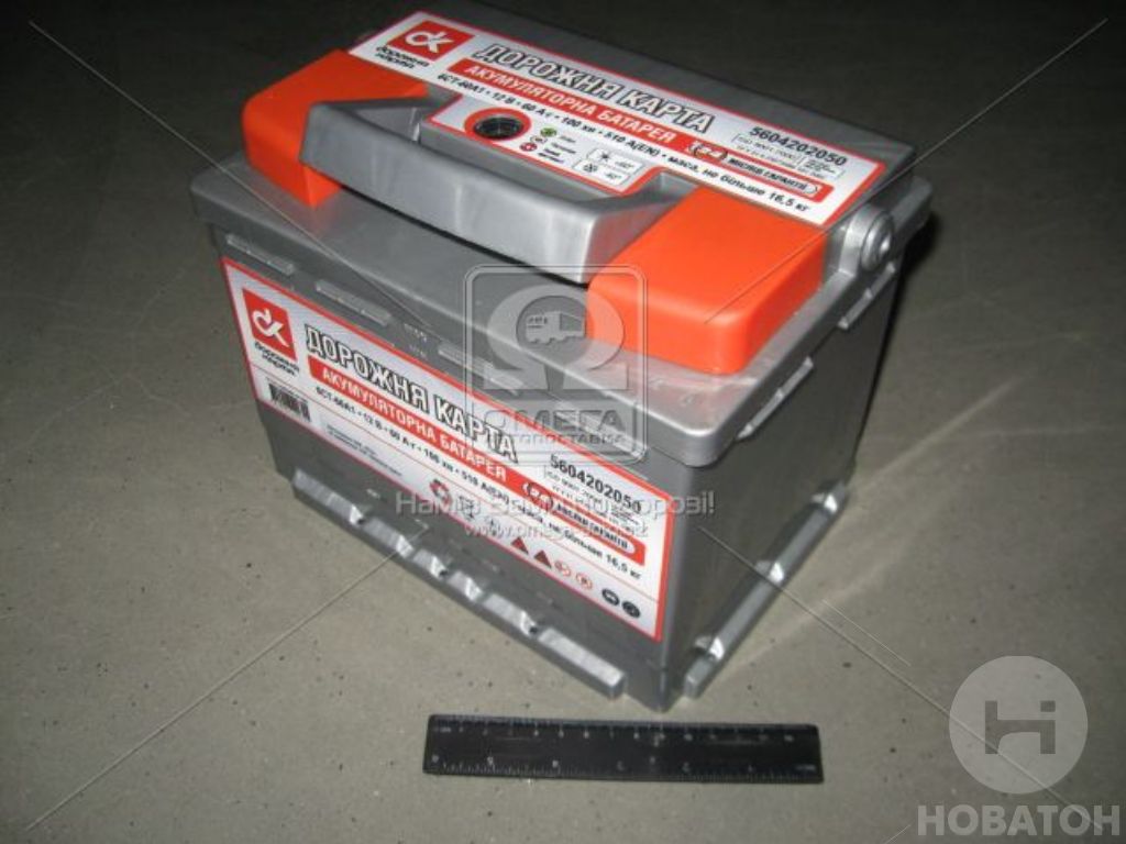 Аккумулятор   60Ah-12v B-CLASS <ДК> (242x175x190),R,EN540 - фото 